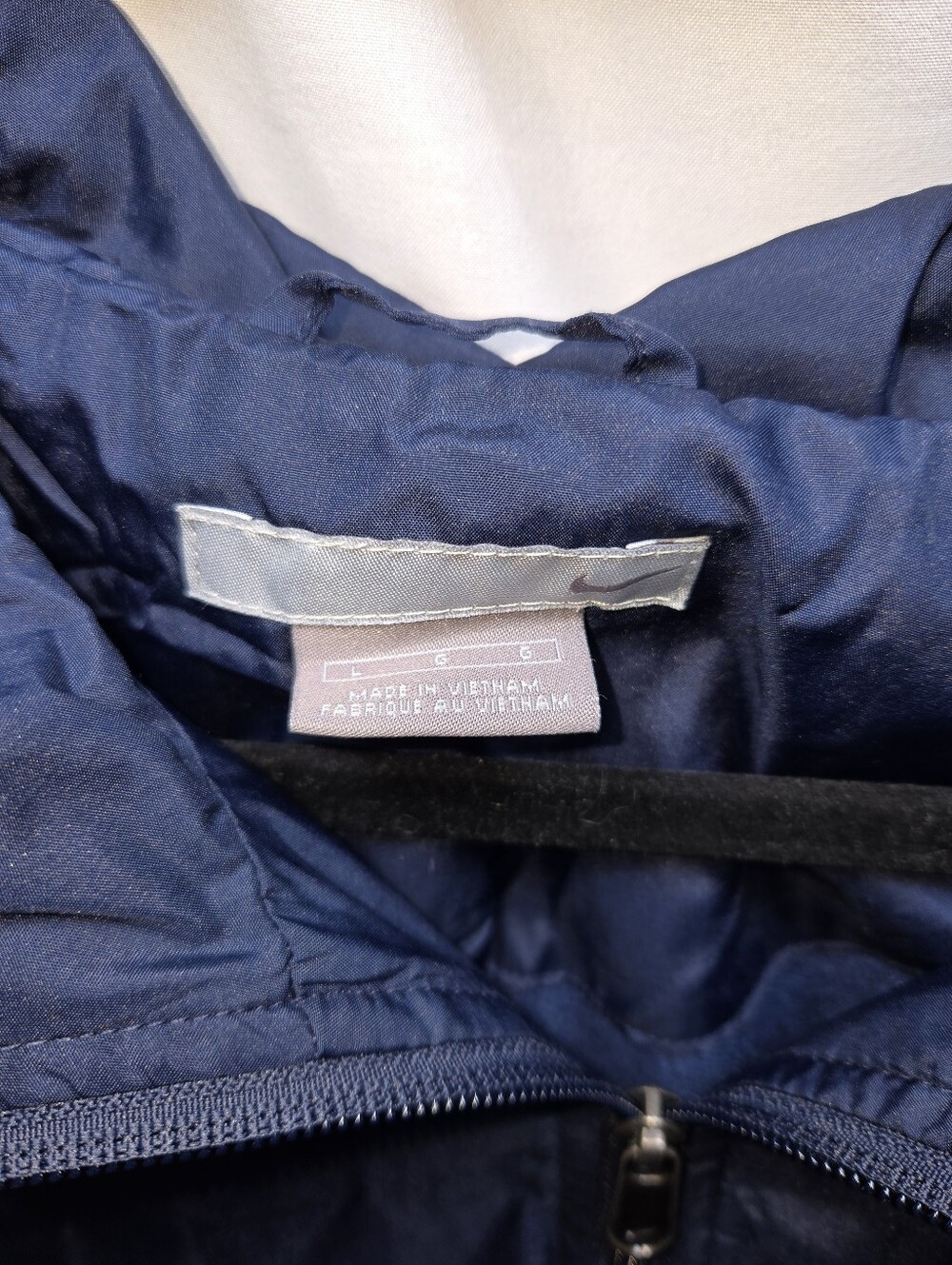 Nike Navy & White Track Jacket - Picture 3 of 5